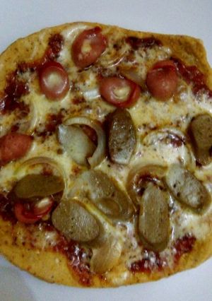 Foto resep Pizza Teflon Renyah Pedas