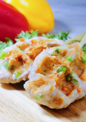 減醣花枝蔬菜肉排 的食譜成品照片