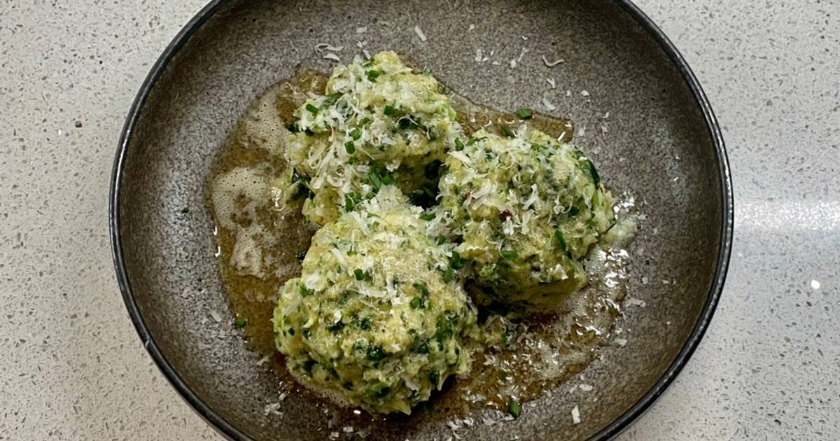 Spinatknödel with Parmesan (Spinach Dumpling) Recipe by Nadine ...