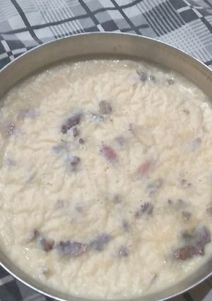 A picture of Rice pudding.