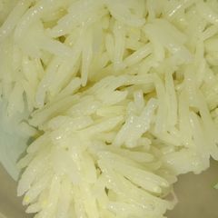 A picture of Plain rice.