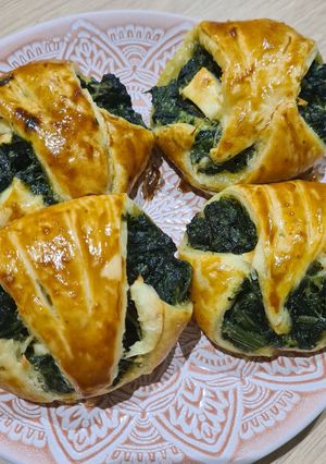 Une photo de Feuilletés aux épinards et feta