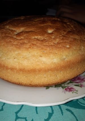 Una foto de Budín de coco y almendras. Apto APLV