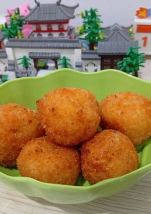 Foto resep Bola Kentang Keju (Potato Cheese Ball) 🥔 🧀