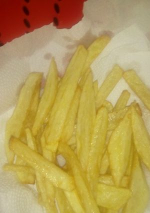 Una foto de Papas fritas!