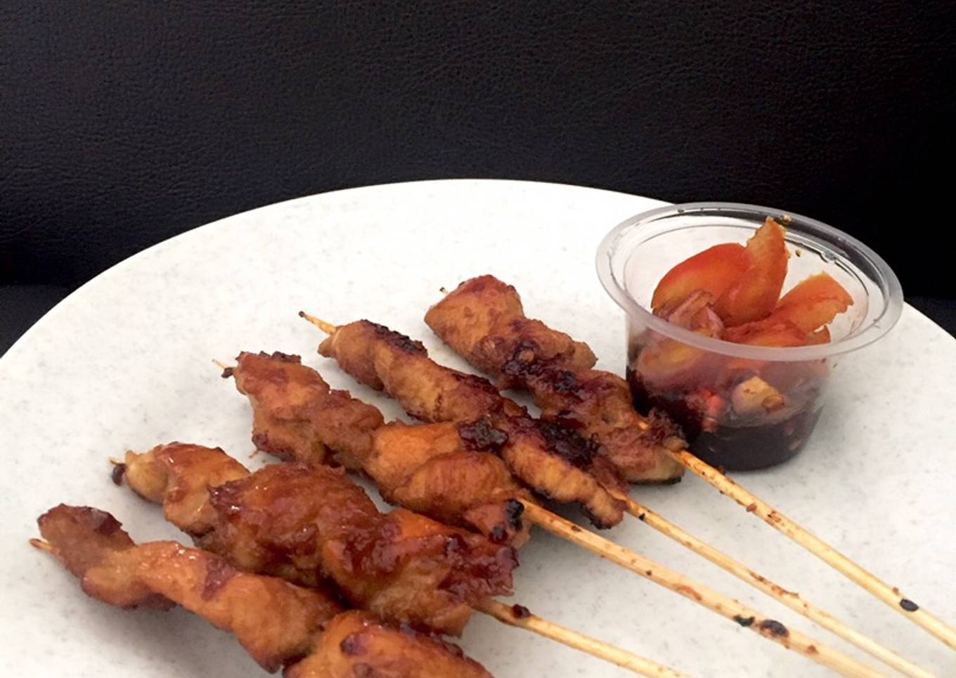Sate ayam bumbu Maranggi