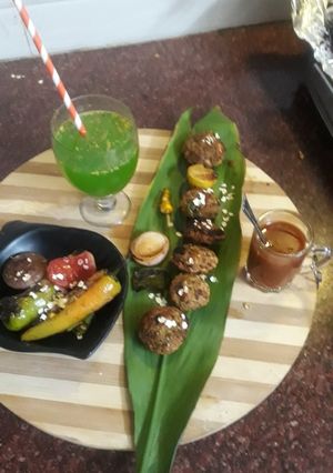 A picture of Immunity booster bottle Gourd Appe and tawa fry.