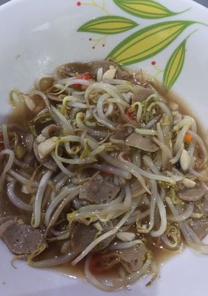 Foto resep Tumis taoge bakso sapi