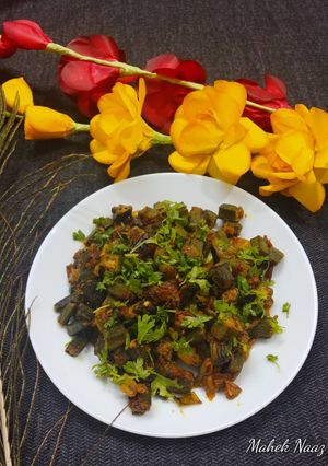 ঢেঁড়সের দোপিঁয়াজা রেসিপির প্রধান ছবি