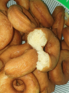 A picture of Fried doughnuts#4weeks challenge.
