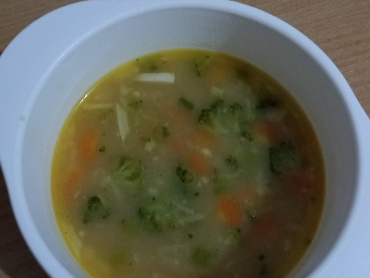  Resep memasak Cheesy Meatball Soup (MPASI 9 bulan +)  istimewa