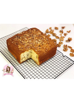 عکسی از دستور کیک گردویی کیک کده