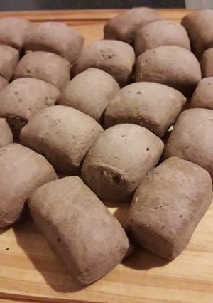 Una foto de Scons de chocolate