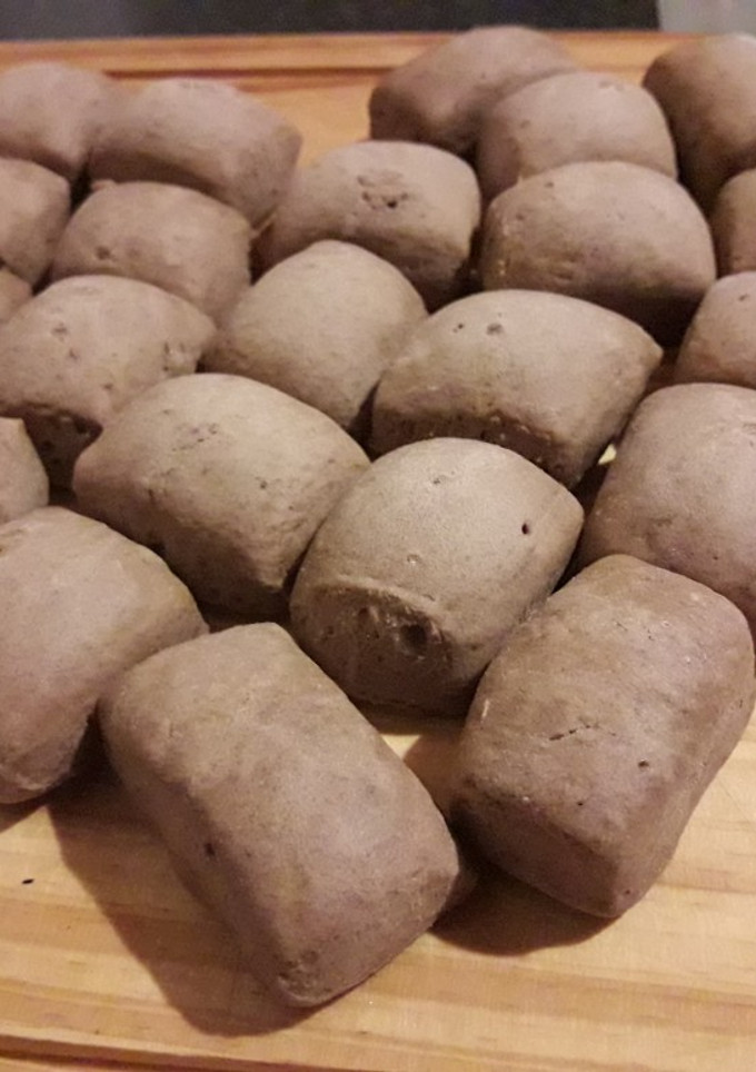 Una foto de Scons de chocolate