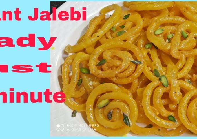 झटपट बनने वाली जलेबी(jhatpat bnane wali jalebi recipe in hindi)