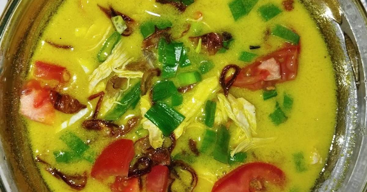 Resep Soto Ayam Kuah Santan Kuning Oleh Indri Nelam Cookpad