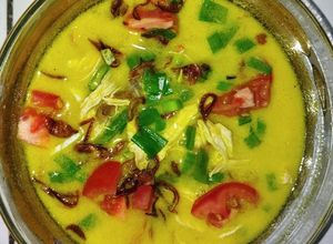 Foto resep Soto Ayam Kuah Santan Kuning