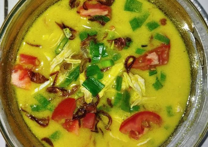 Resep Soto Ayam Kuah Santan Kuning Oleh Indri Nelam Cookpad