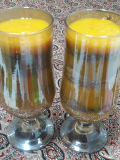 عکسی از دستور کدو حلوایی با شکلات