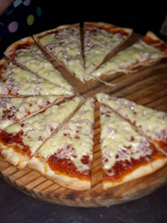 Una foto de Pizza!