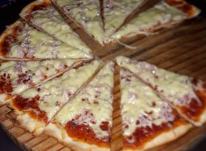 Una foto de Pizza!