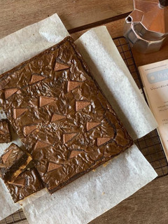Foto resep Streusel Espresso Brownies