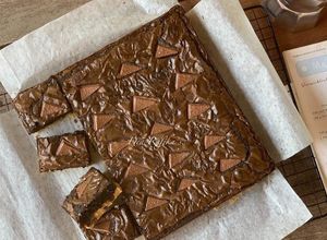 Foto resep Streusel Espresso Brownies