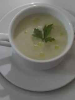 Una foto de Crema vichyssoise