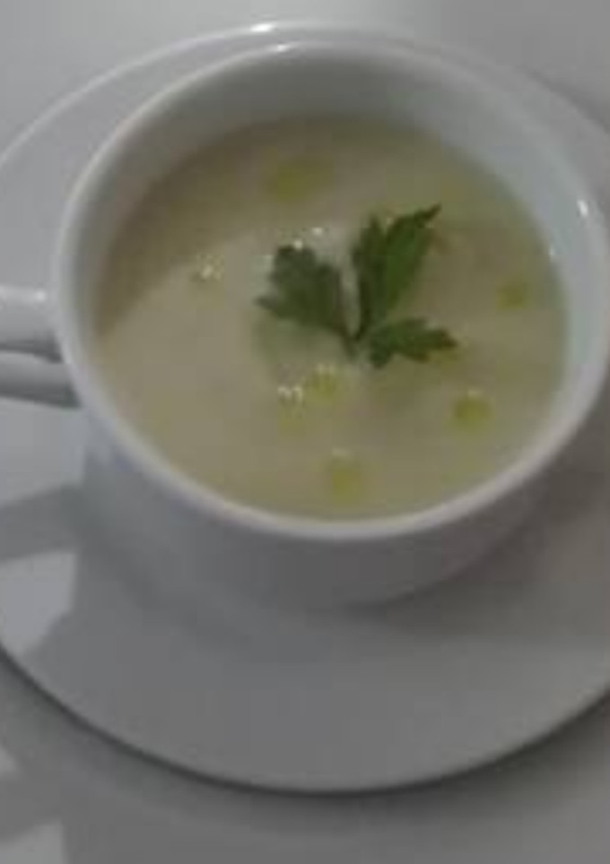 Una foto de Crema vichyssoise