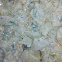 A picture of Potato salad.