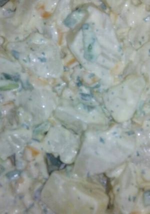 A picture of Potato salad.