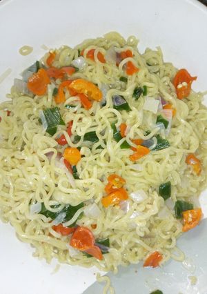 A picture of Indomie.