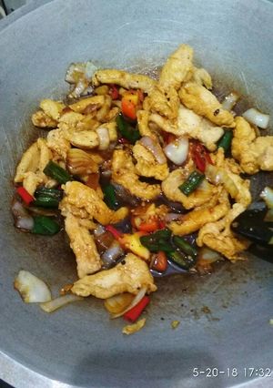 Foto resep Ayam lada hitam