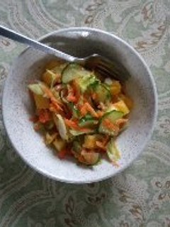 A picture of Pineapple salad.