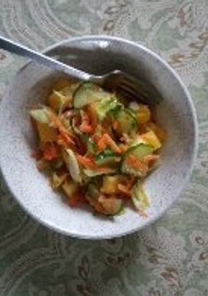 A picture of Pineapple salad.