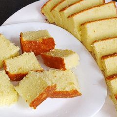 Vanilla Butter Sponge Cake Recipe A picture of Vanilla Butter Sponge Cake Recipe.
