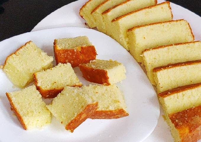 Steps to Make Speedy Vanilla Butter Sponge Cake Recipe