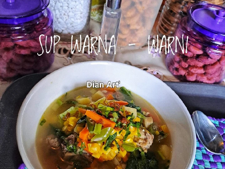 Langkah Mudah untuk Membikin Resep Sup Warna-Warni yang  Bikin Ketagihan Anti Ribet, Sempurna