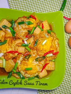 Foto resep Telor Ceplok Saus Tiram