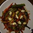 Colourful vegan stirfry