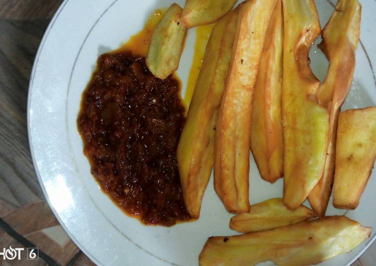 Recipe of Perfect Dankalin Hausa da miya😋 Cooking Basics for Beginners