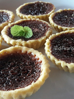 Foto resep Pie Susu Coklat Eggless Simpel