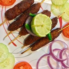 A picture of Sheekh kebab.