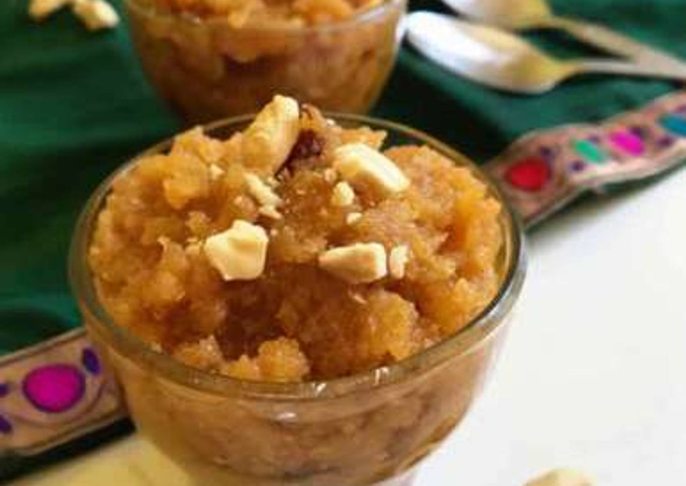 Moong dal halwa