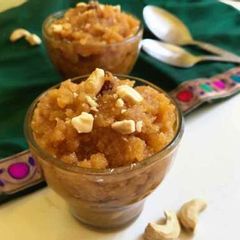 A picture of Moong dal halwa.