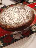 Low-Carb Chocolate Christmas Cake
