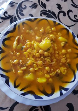 Una foto de Pucherito de garbanzos