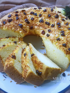 Foto resep Bolu Tape Keju Kismis