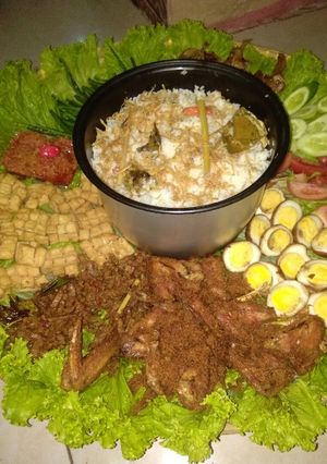 Foto resep Nasi liwet teri nasi