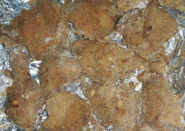 Steps to Make Speedy Oven Buttermilk Fried Chicken